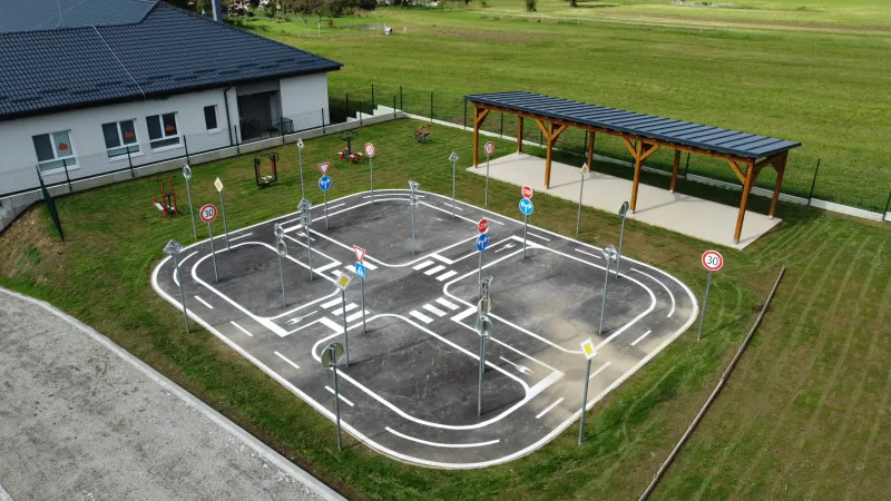 Dopravné a workoutové ihrisko Lukov
